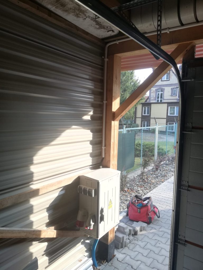 Instalacja w garażu